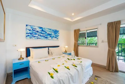 Chambre Double Supérieure avec vue sur la mer — Oceanview Bungalows by EAT, Karon Beach
